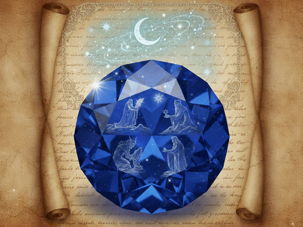 知恵と神性が宿る青：サファイアを巡る神秘の物語