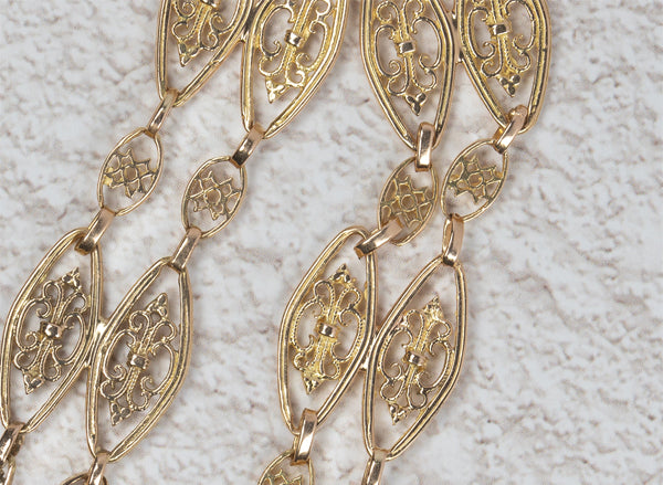 アンティーク　フィリグリー細工のブレスレット