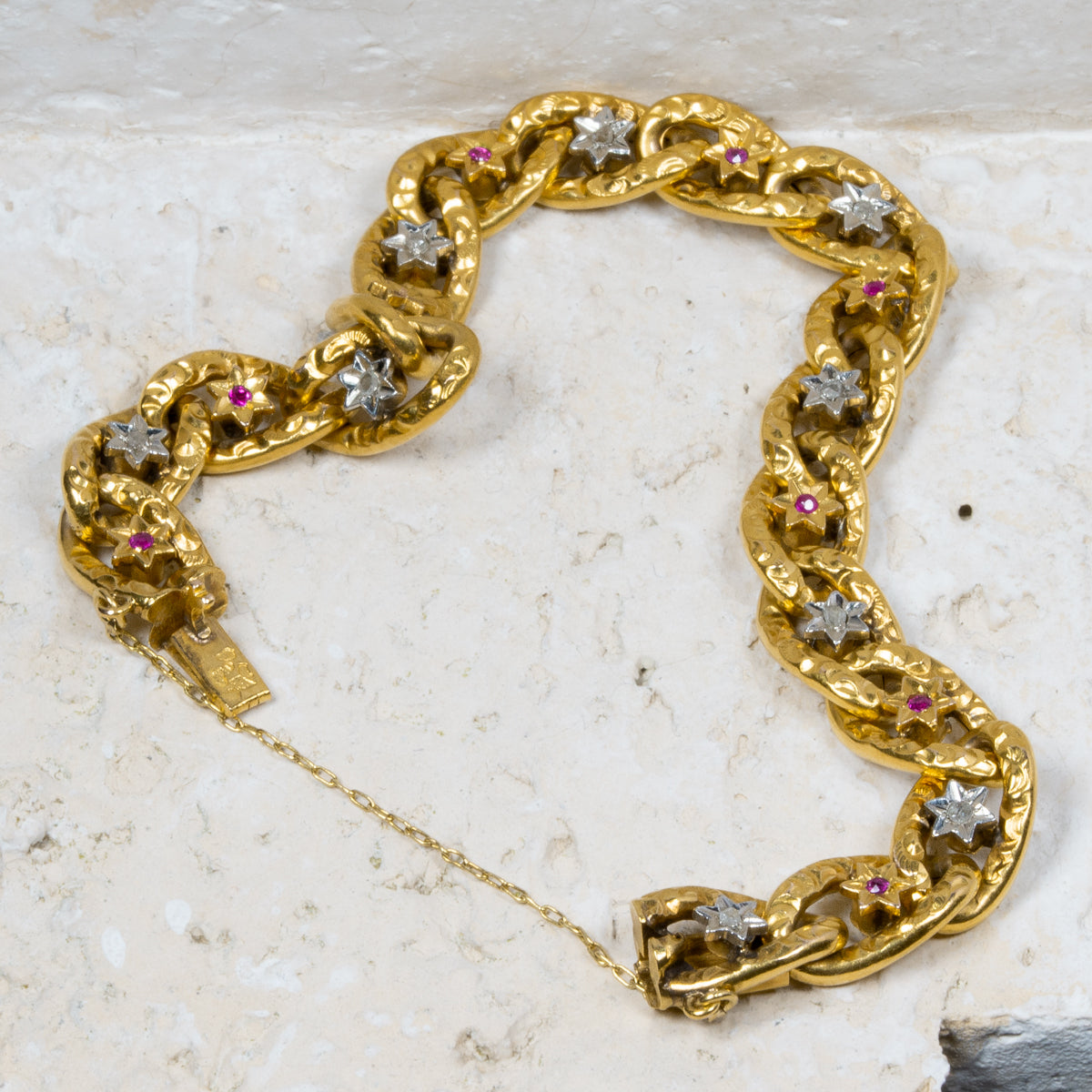 BIJOUX CASCIO イタリア ブレスレット ヴィンテージ 金ばり