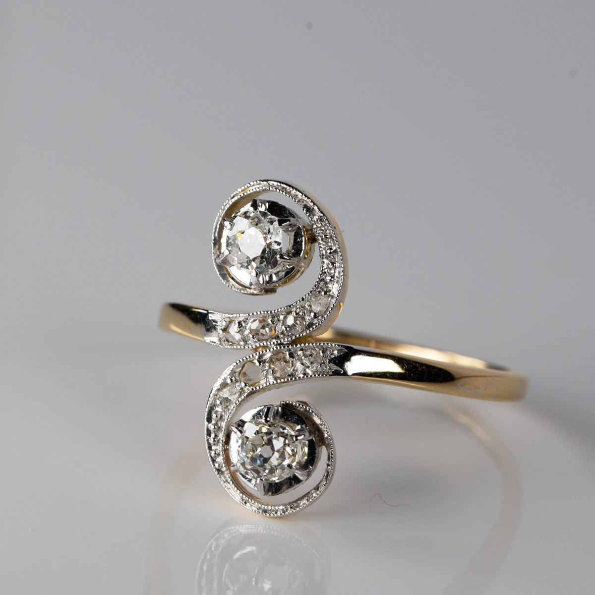 ★期間限定★レア★アンティーク　ダイヤ　リング　オールドカット オールドヨーロピアンカット・ダイヤリング – 銀座アンティーク