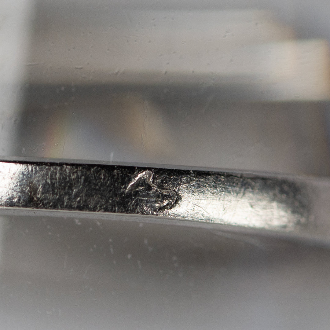 0.7ct オールドヨーロピアンカットのプラチナソリテールリング