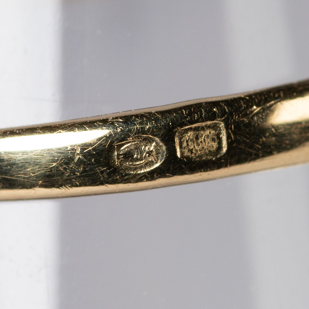 ブルーサファイアのトゥルビヨンリング